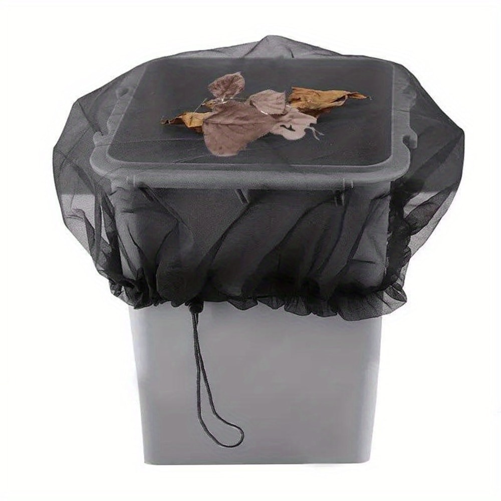 Rain Bucket Net Cover Insect Proof Net Cover For Water Tank Protective Screen Filter Cover For Rain