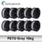 KINGROON PLAABSPETG Filament Black White Gray Rolls PLA PETG Plastic For 3D Printer 10