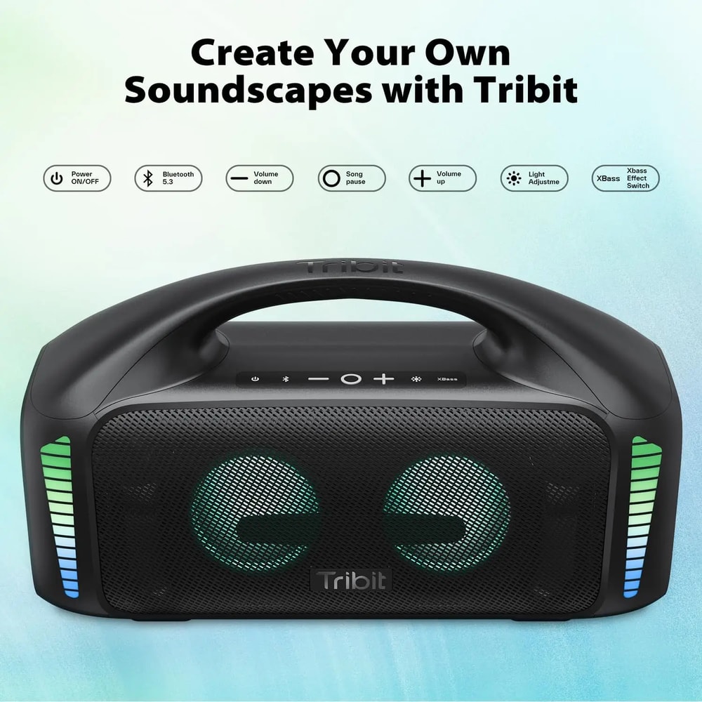 Portable Bluetooth Speaker StormBox Blast Outdoor Wireless Speaker Waterproof Party Speaker Playtim 5