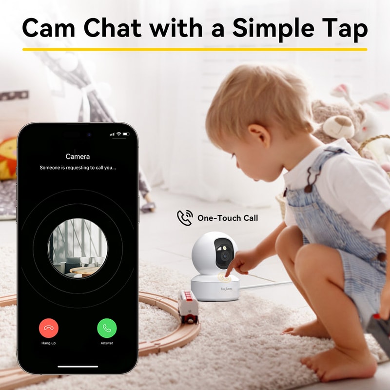 BoyKeep WiFi Indoor Home Security IP Smart Baby Monitor Camera Automatic Tracking Video Surveillanc