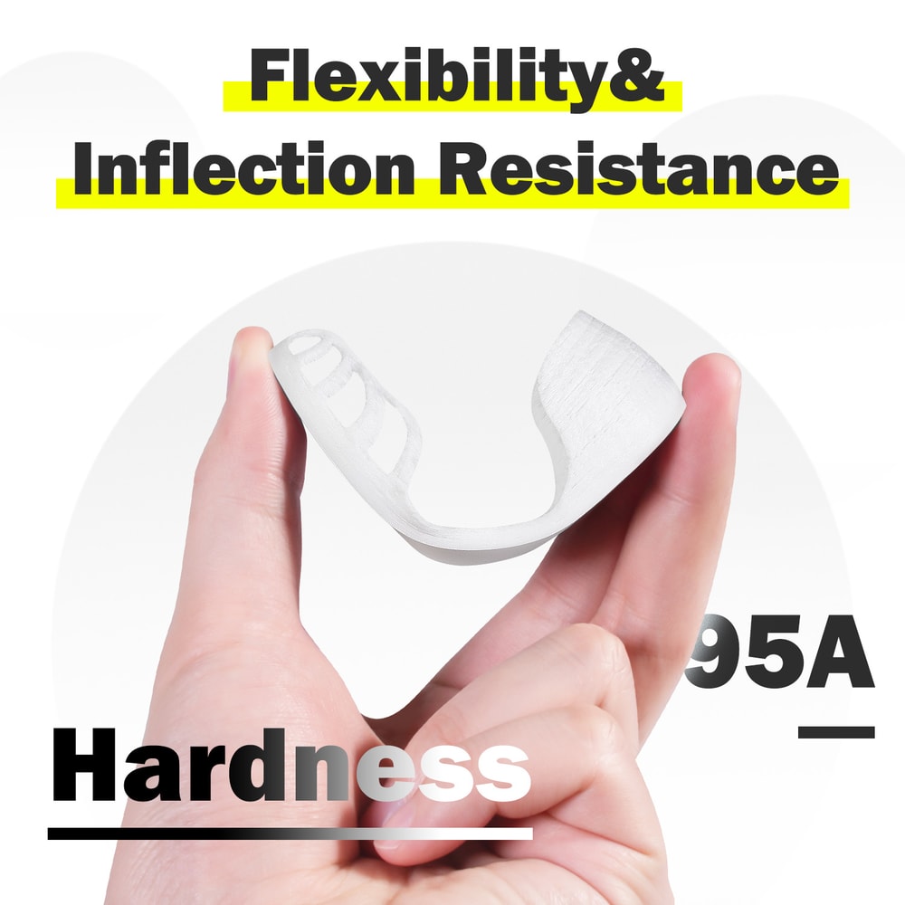 Printer Flexible Filament 1Spool Plastic NonToxic Vacuum Packaging Shore Hardness For Precise Print 1