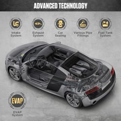 car smoke machine leak detector, evap pipe smoking generator, pipe leakage analyzer, smoke diagnostic no pump