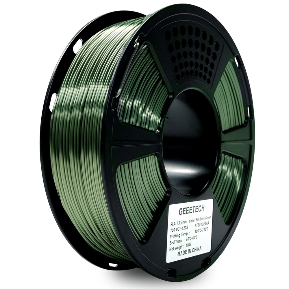 Silk PLA Filament Wire Spool Printer Material Fast Delivery Vacuum Package 7
