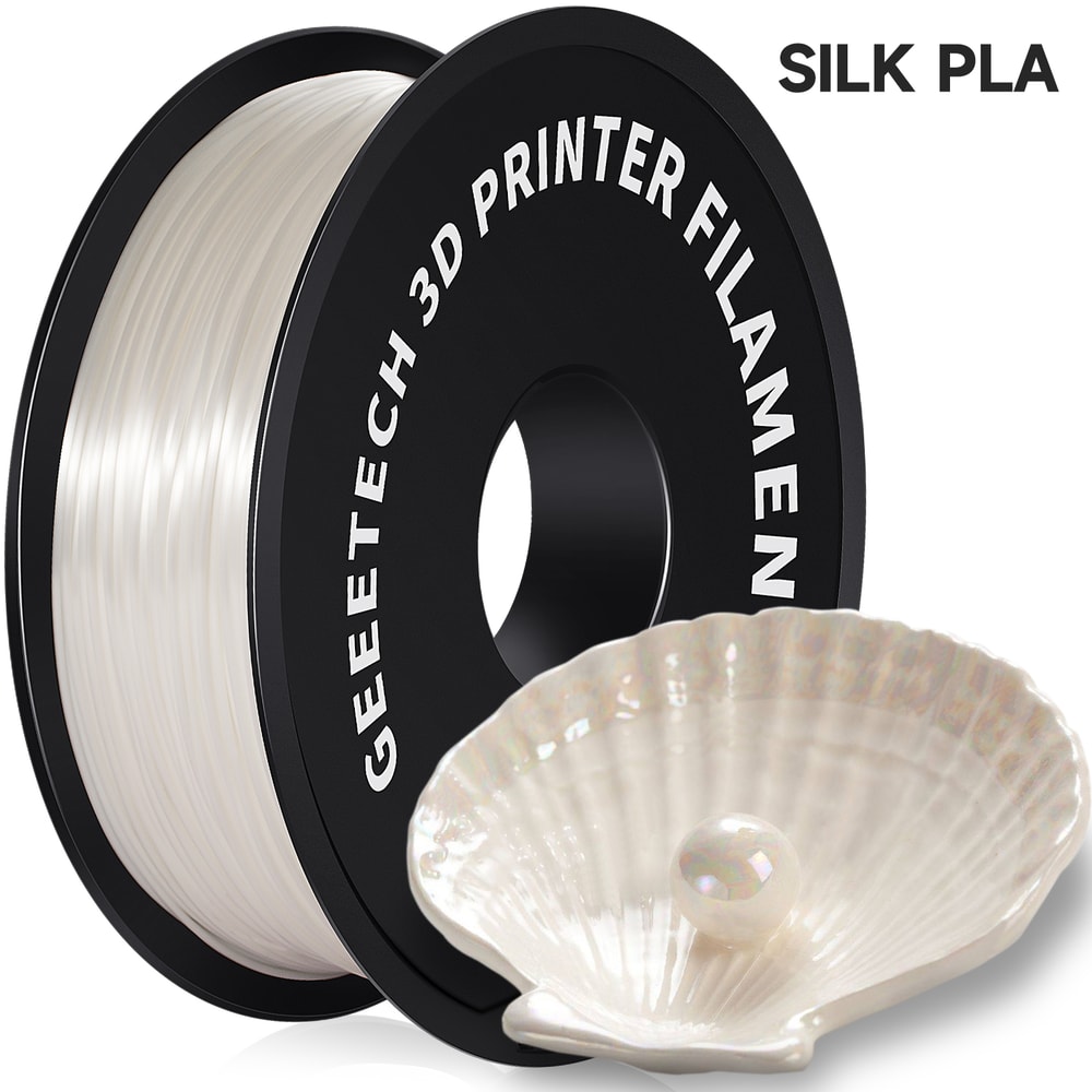 Silk PLA Filament Wire Spool Printer Material Fast Delivery Vacuum Package 8