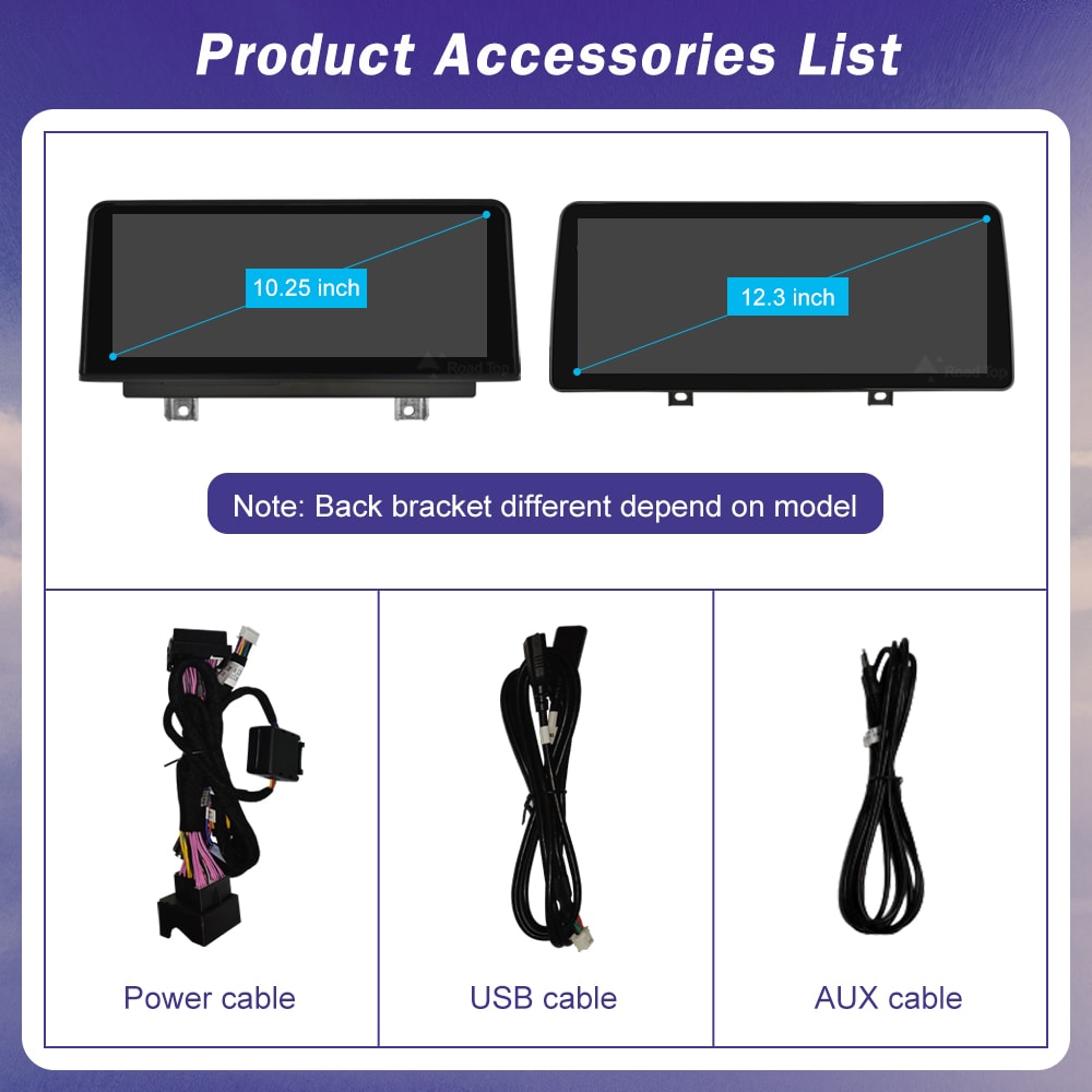 Multimedia Touch Screen For BMW Series Android Auto NBT System Wireless Carplay 5