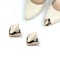 Women High Heel Metal Toe Cap Protector, Wear and Tear Concealer, Anti-Kicking Leather Shoes, Point Protector Accessory