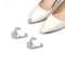 Women High Heel Metal Toe Cap Protector, Wear and Tear Concealer, Anti-Kicking Leather Shoes, Point Protector Accessory