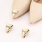 Women High Heel Metal Toe Cap Protector, Wear and Tear Concealer, Anti-Kicking Leather Shoes, Point Protector Accessory