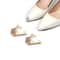 Women High Heel Metal Toe Cap Protector, Wear and Tear Concealer, Anti-Kicking Leather Shoes, Point Protector Accessory