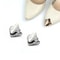 Women High Heel Metal Toe Cap Protector, Wear and Tear Concealer, Anti-Kicking Leather Shoes, Point Protector Accessory