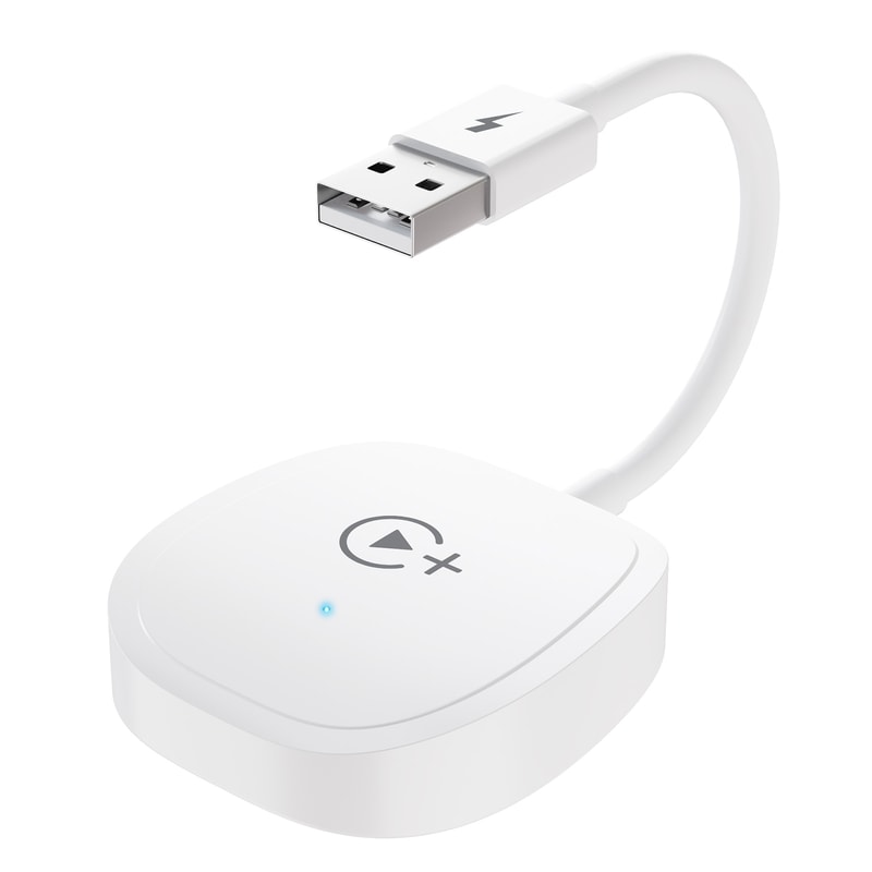 Wireless Video CarPlay Adapter with Netflix, YouTube, TikTok, For OEM Wired CarPlay Cars