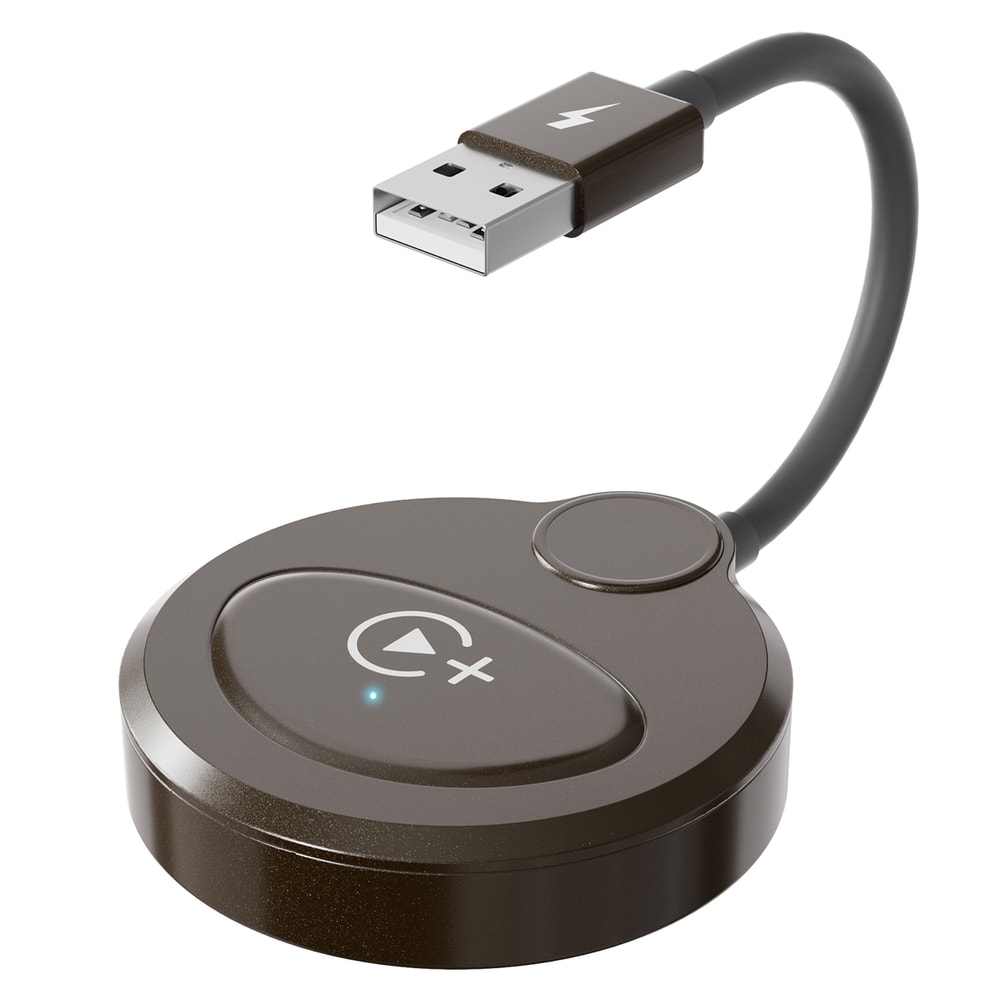 Wireless Video CarPlay Adapter with Netflix, YouTube, TikTok, For OEM Wired CarPlay Cars