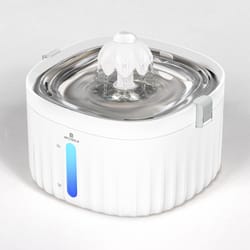 cat water fountain, automatic pet water dispenser, stainless steel tray, level filtering system for cats and dogs