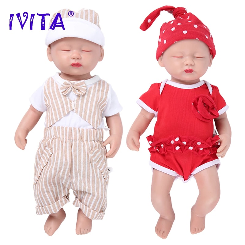 Full Silicone Reborn Doll Wholesale Realistic Baby Toys Lifelike Newborn Baby DIY Painted Dolls Kit 4