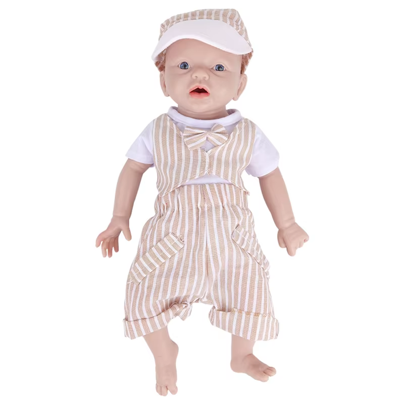 Full Silicone Reborn Doll Wholesale Realistic Baby Toys Lifelike Newborn Baby DIY Painted Dolls Kit 8