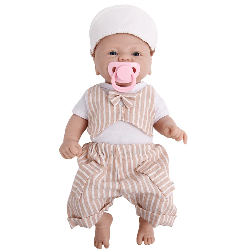 Full Silicone Reborn Doll Wholesale Realistic Baby Toys Lifelike Newborn Baby DIY Painted Dolls Kit 11