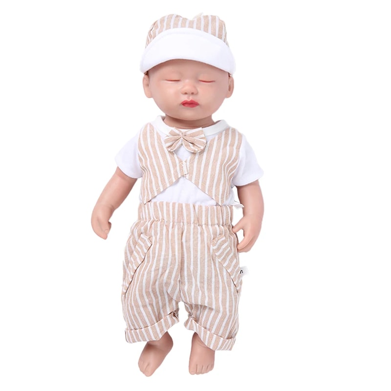 Full Silicone Reborn Doll Wholesale Realistic Baby Toys Lifelike Newborn Baby DIY Painted Dolls Kit 16