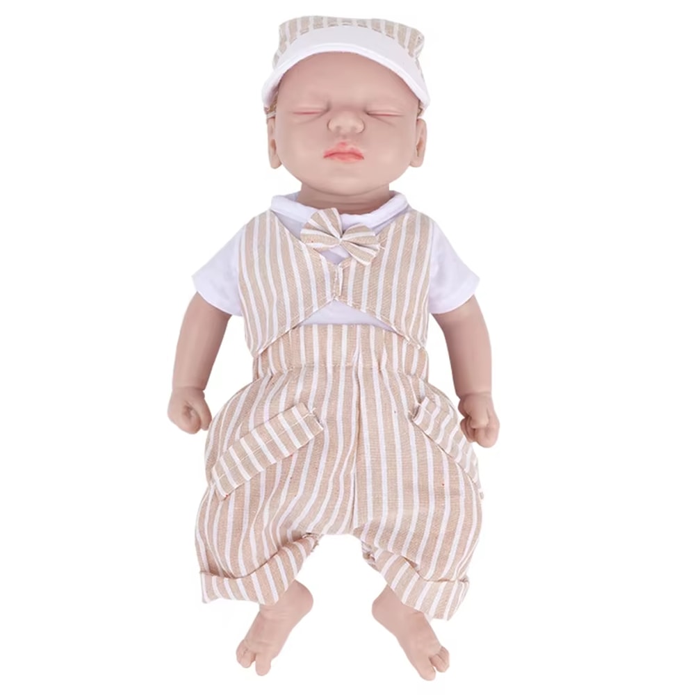 Full Silicone Reborn Doll Wholesale Realistic Baby Toys Lifelike Newborn Baby DIY Painted Dolls Kit 18