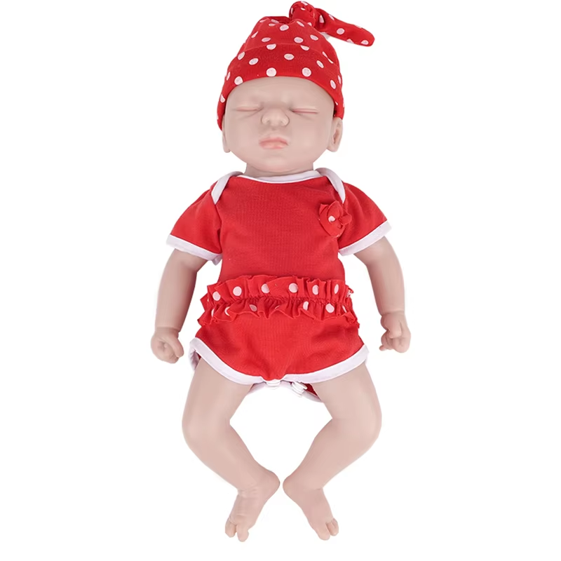 Full Silicone Reborn Doll Wholesale Realistic Baby Toys Lifelike Newborn Baby DIY Painted Dolls Kit 20