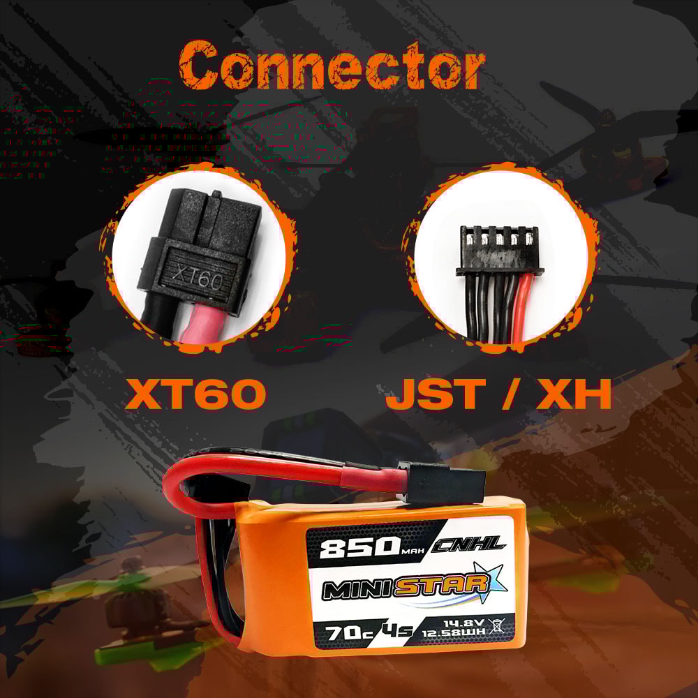 CNHL Lipo Battery Plug For RC Drone Quadcopter And Airplane 6