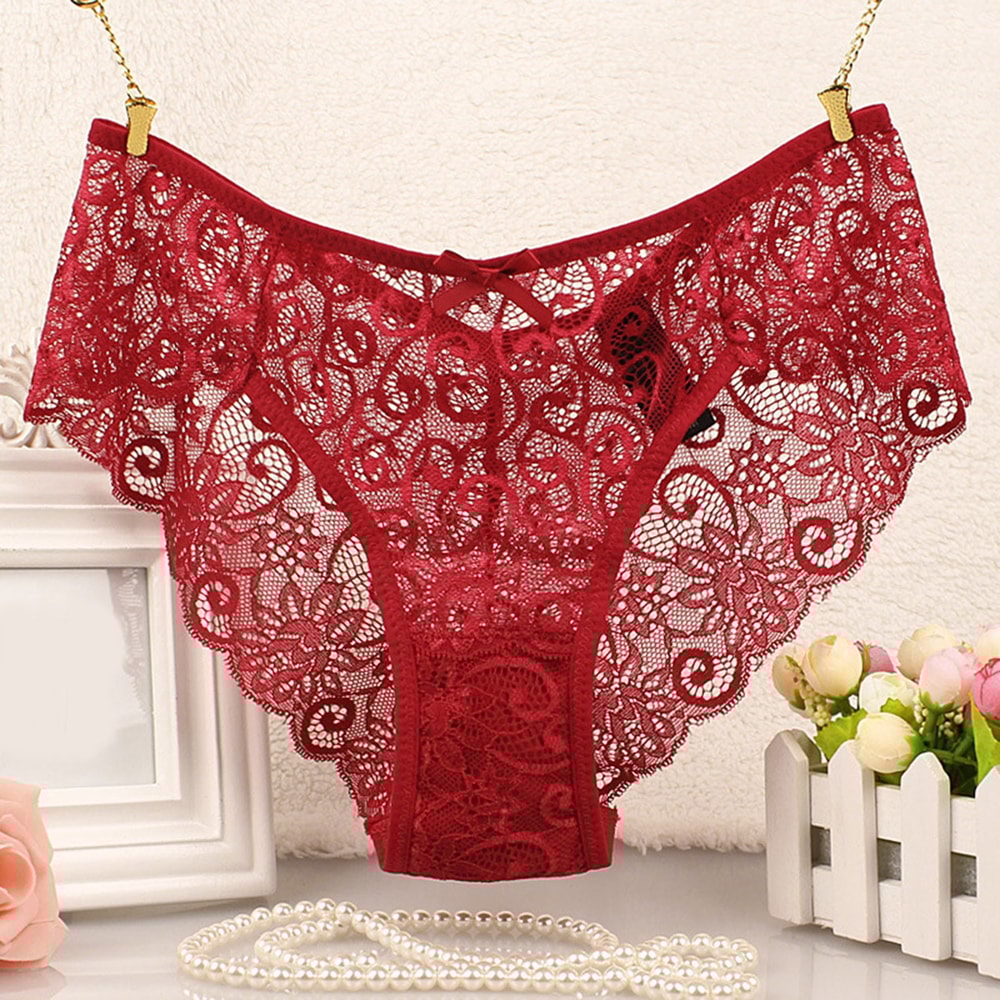 Women Sexy Panties, Lace Cutout Hollow Waist, Butt Lift Padded Lingerie, Ropa De Mujer Lenceria for Ladies