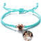 Mens Projection Bracelets Stainless Steel Custom Projection Bracelets Woven Photo Bracelets Commemo 7
