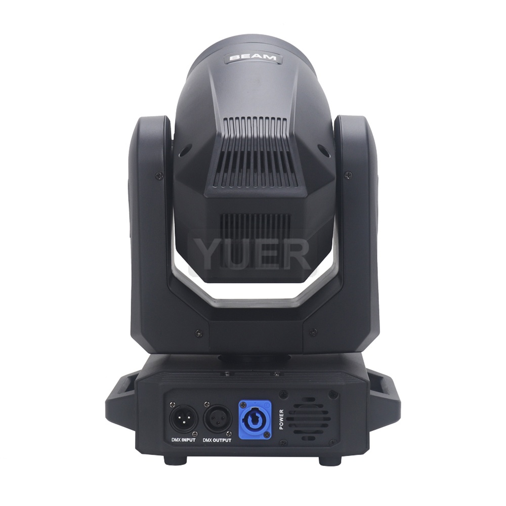 LED With Ring Moving Head Light BeamSpot Rotating Prisms Rainbow Effect DMX Stage Disco Light 3
