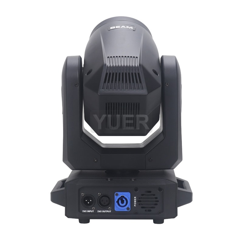 LED With Ring Moving Head Light BeamSpot Rotating Prisms Rainbow Effect DMX Stage Disco Light 3