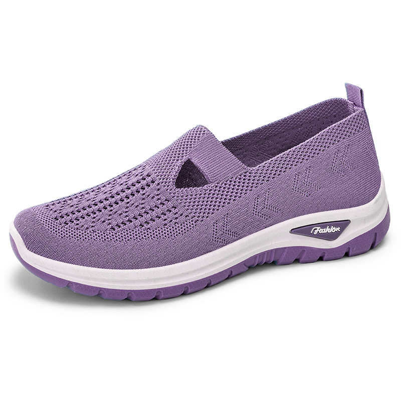 New Mesh Women Vulcanized Shoes, High Quality Women Sneakers, Slip On Flats Shoes, Women Loafers