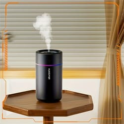 ar humidifier colorful led aromatherapy humidifier, silent ultrasonic air aromatherapy machine for bedroom office