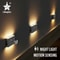 LED Induction Night Light Wireless USB Charging Human Body Induction Wall Light For Bedroom Corrido 0