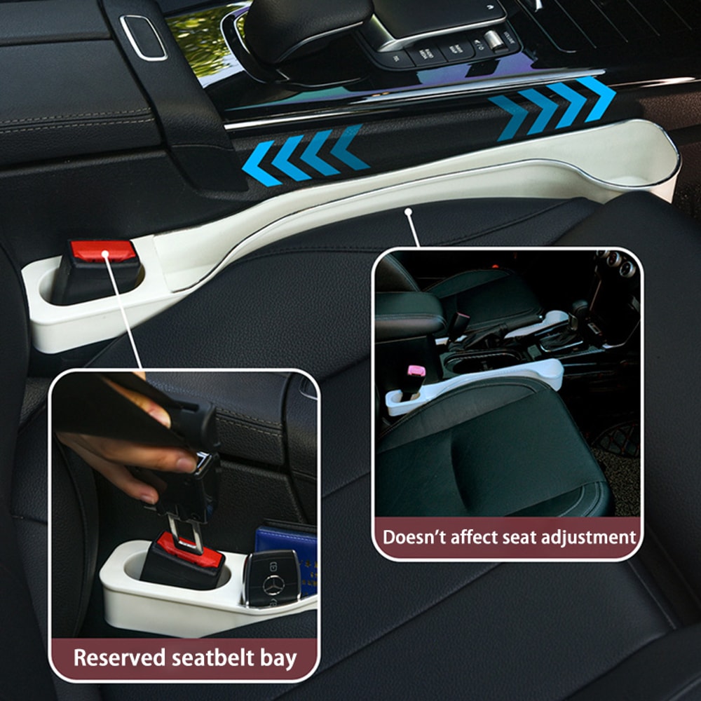 Car Seat Gap Filler Organizer Upgrade Car Side Seat Gap Filler With Cup Holder And Phone Holder Car 2