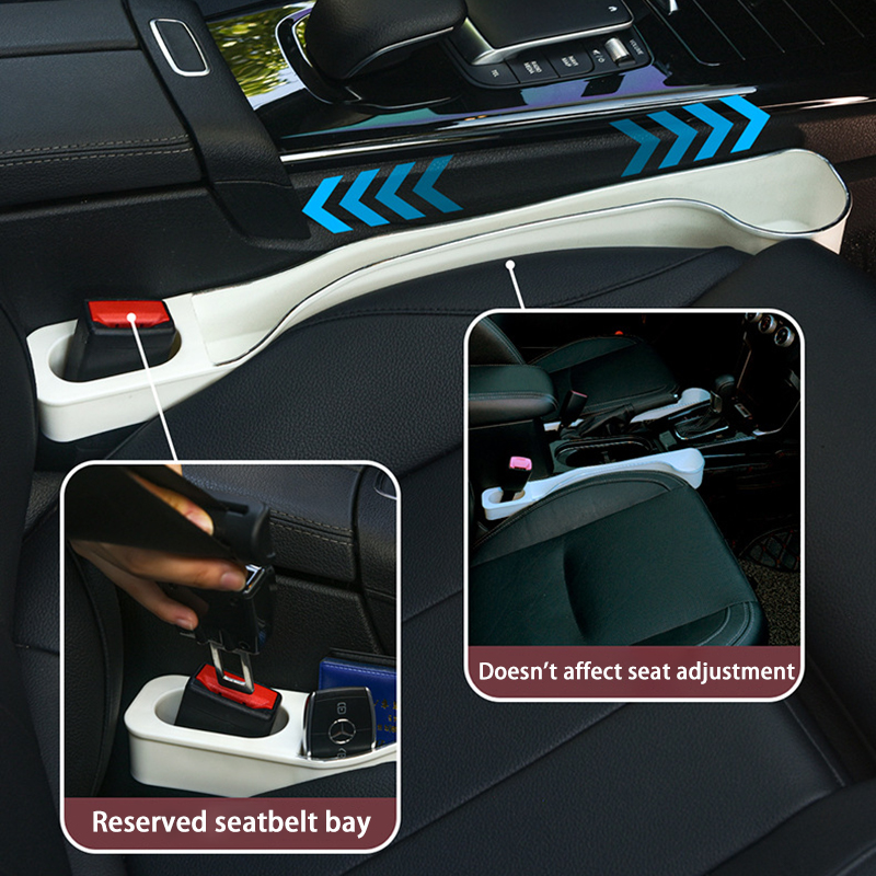 Car Seat Gap Filler Organizer Upgrade Car Side Seat Gap Filler With Cup Holder And Phone Holder Car 2