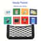 Car Storage Bag Net Adhesive Auto Seat Organizer Door Side Net Pocket Multifunction Resilient Car S 3