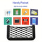 Car Storage Bag Net Adhesive Auto Seat Organizer Door Side Net Pocket Multifunction Resilient Car S 3