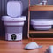 Portable Mini Washing Machine, Foldable Design for Small Clothes, Socks, Underwear, Perfect for Travel, Dorm, Business