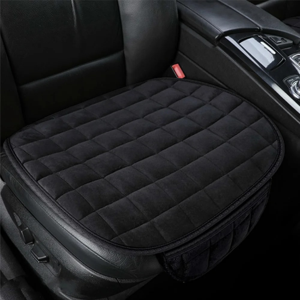 Universal Winter Warm Car Seat Cover Cushion Antislip Front Chair Seat Protector Breathable Car Sea 3