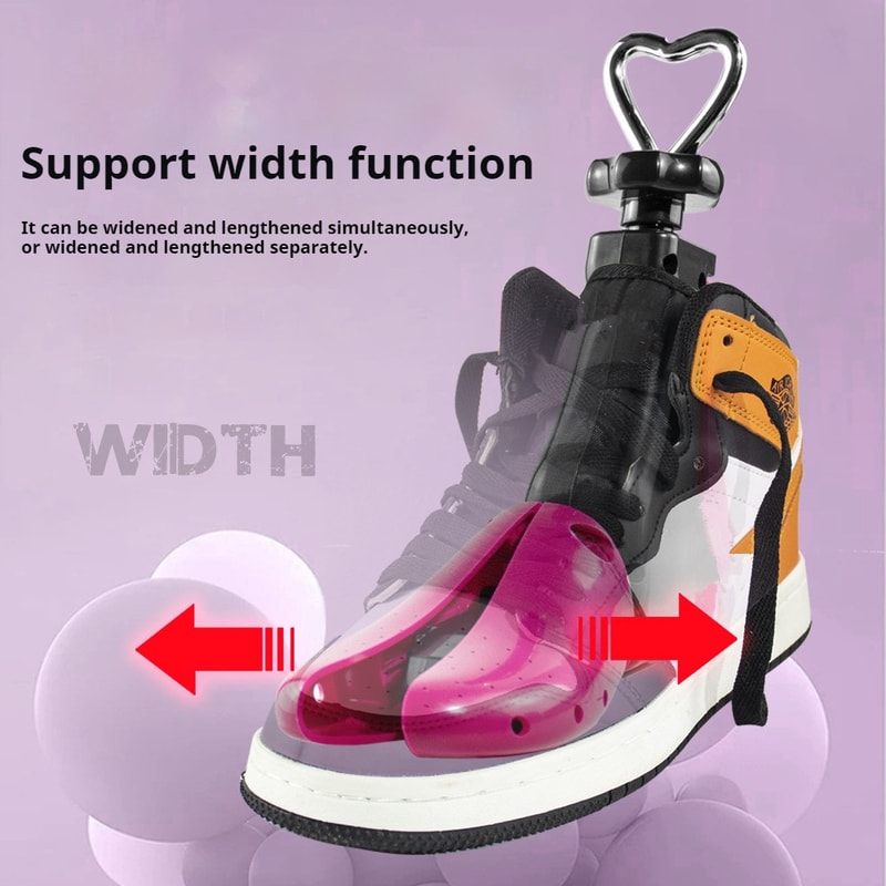 High Top Shoe Trees, Adjustable Length Width Shoe Stretcher, Boots Sneakers Shoe Stretchers for Men and Women