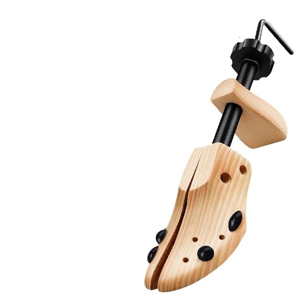 Repacego Wooden Shoe Trees Adjustable Shoe Stretcher For Men And Women Length Width Expander Unisex 6