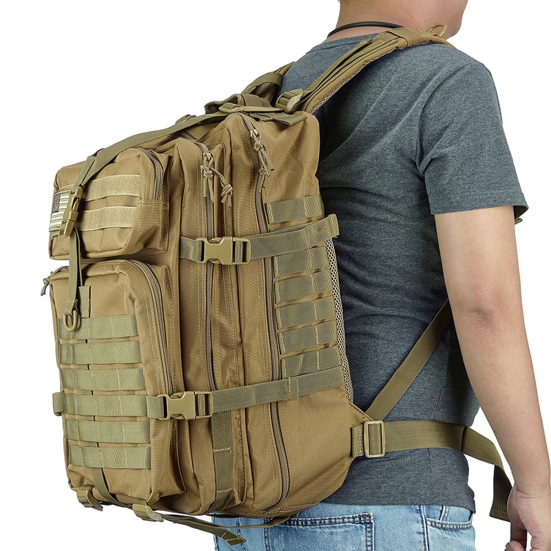 Tactical Backpack For Men EDC Molle Pack Outdoor Trekking Hiking Hunting Camping Gear MultiPurpose 3
