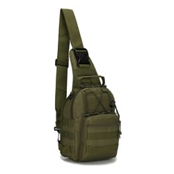 tactical shoulder backpack rover edc outdoor ccw sling bag, waterproof hiking pack, concealed range bag
