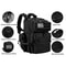Tactical Backpack For Men And Women Waterproof Outdoor Gym Bag Hiking Rucksack With Bottle Holder F 4