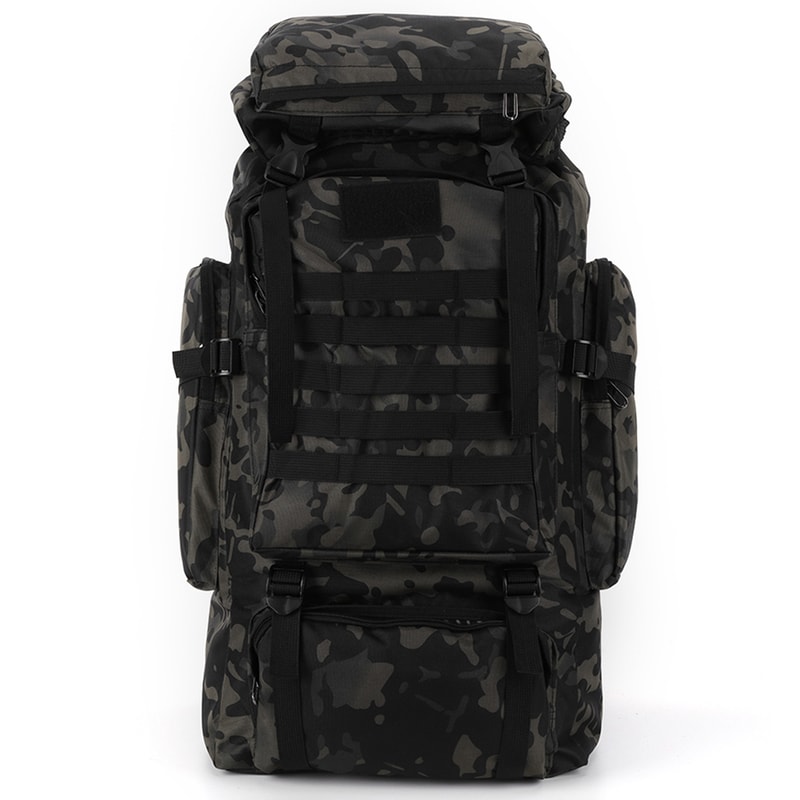 Mountaineering Backpack 600D Oxford Cloth Trekking Backpack WearResistant Mountain Climbing Rucksac