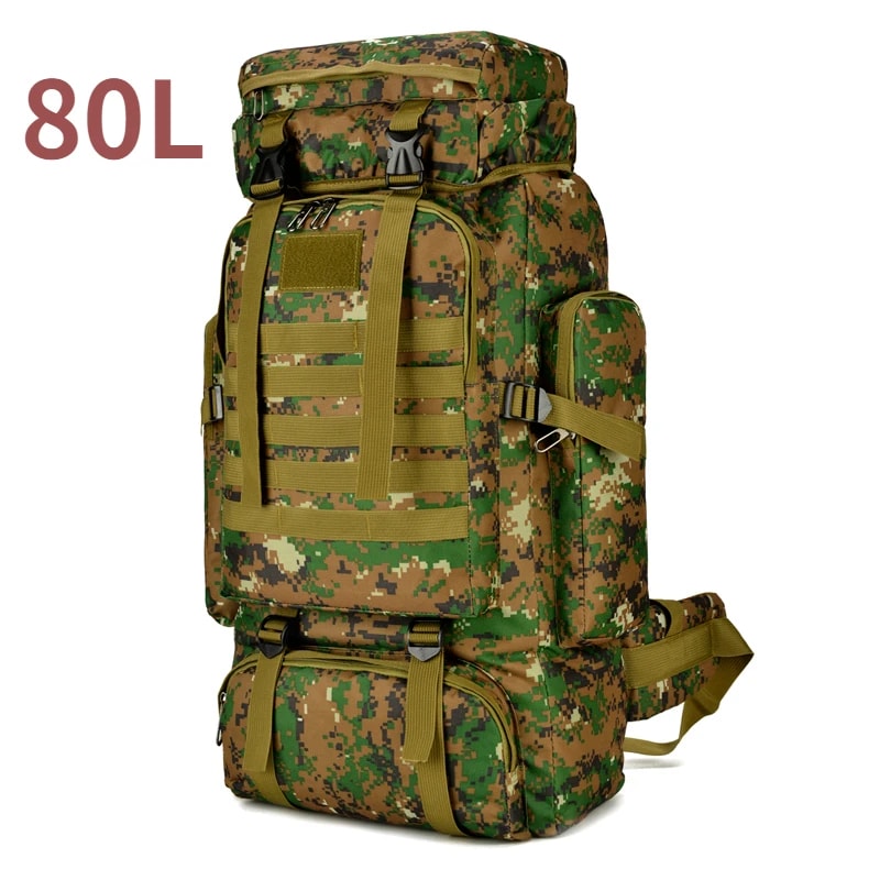 Mountaineering Bag Tactical Backpack Hiking Backpack For Camping Outdoors Climbing Travel Backpack 4