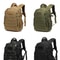 Tactical Backpack Style, Large Capacity Waterproof Outdoor Rucksack with MOLLE System, Hiking Camping Travel Bug Out Bag