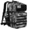 Molle Tactical Backpack Bag for Men, MOLLE Hiking Survival Rucksack, Outdoor EDC, Gym Backpack with Bottle Holder