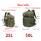 Tactical MOLLE Backpack for Men, Hunting & Outdoor EDC Rucksack, Gym Hiking Bag with 2 Bottle Holders