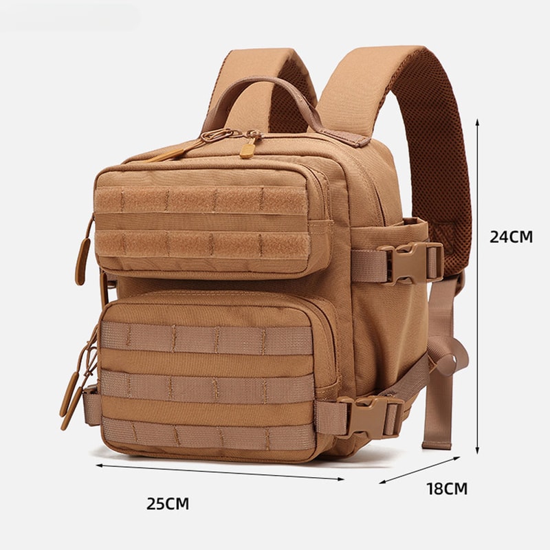 9L Sport Backpack MOLLE Bug Out Bag Mini Outdoor Pack EDC Hiking Rucksack For Men And Women 3