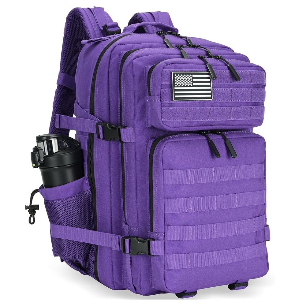 Tactical Backpack, Assault Outdoor Backpack, Waterproof Climbing Rucksack for Camping, Hiking, Hunting Mochila Bag