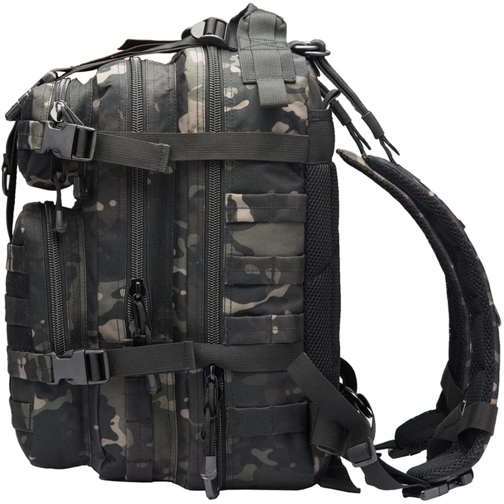 Tactical Backpack Military Daypack for Men, Molle Assault Pack, Bug Out Bag for Hiking, Camping, Travel, Army Hunting